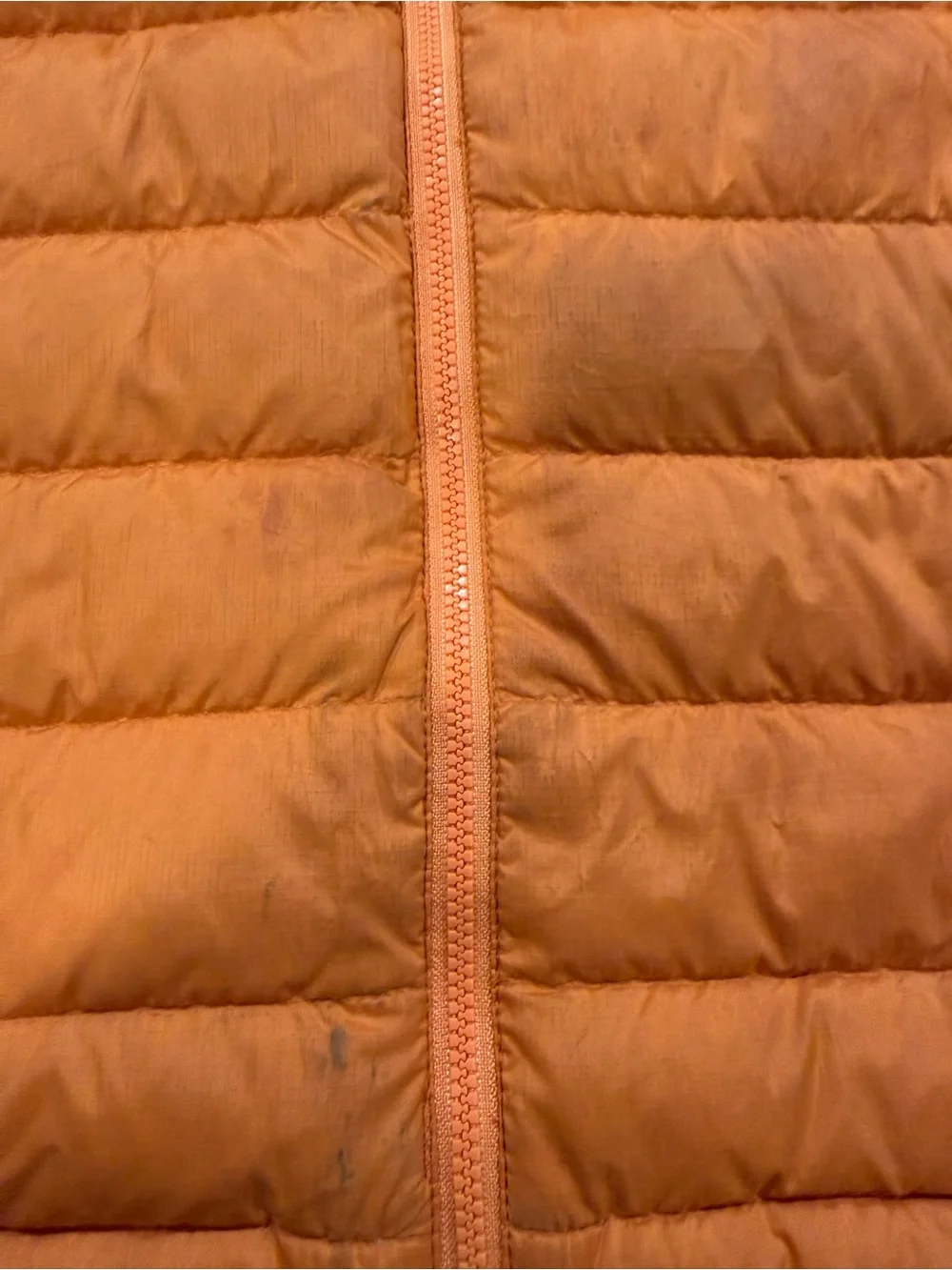 Kids Patagonia Orange Puffer Jacket with Logo Trim